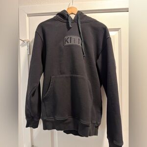 Kith Black Hoodie Classic Logo Men’s Size Large
